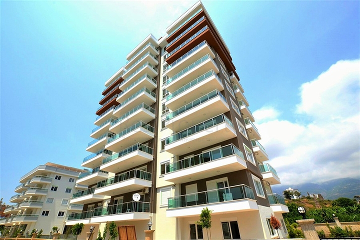 شقة العائلة - غرفتين وصالة مفروشة - مجمع قريب من البحر - مهموتلار /الانيا 