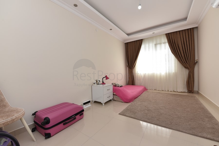 شقة العائلة - غرفتين وصالة مفروشة - مجمع قريب من البحر - مهموتلار /الانيا 