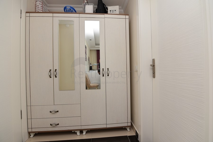 شقة العائلة - غرفتين وصالة مفروشة - مجمع قريب من البحر - مهموتلار /الانيا 