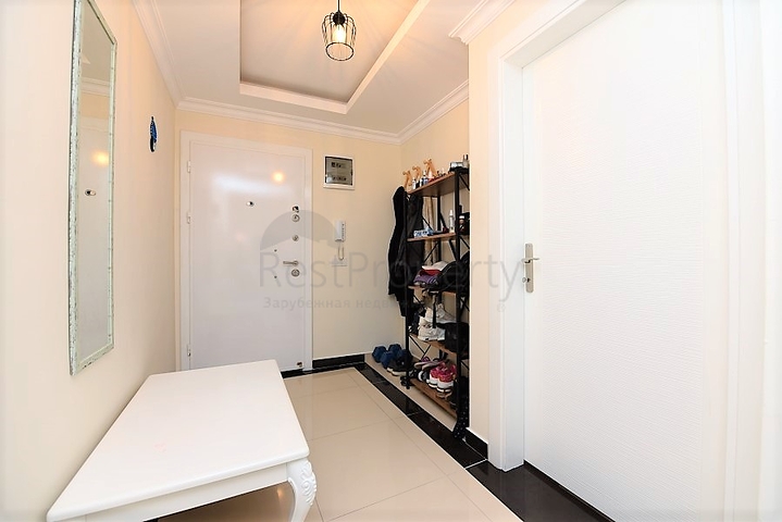 شقة العائلة - غرفتين وصالة مفروشة - مجمع قريب من البحر - مهموتلار /الانيا 