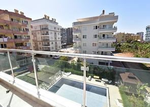 شقة العائلة - غرفتين وصالة مفروشة - مجمع قريب من البحر - مهموتلار /الانيا 