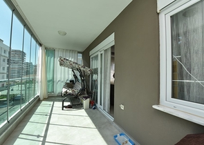 شقة العائلة - غرفتين وصالة مفروشة - مجمع قريب من البحر - مهموتلار /الانيا 