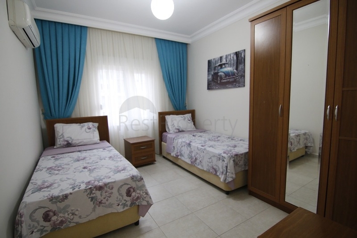 طابق 7 - شقة مفروشة تصميم غرفتين وصالة - قريبة من البحر - مهموتلار / الانيا 