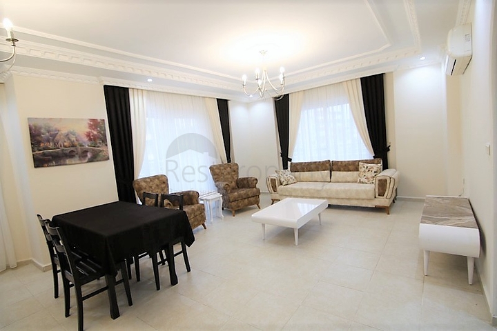 طابق 7 - شقة مفروشة تصميم غرفتين وصالة - قريبة من البحر - مهموتلار / الانيا 