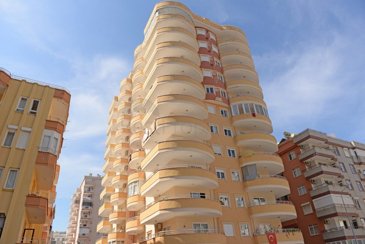 طابق 7 - شقة مفروشة تصميم غرفتين وصالة - قريبة من البحر - مهموتلار / الانيا 