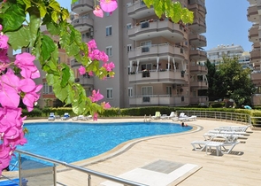 طابق 7 - شقة مفروشة تصميم غرفتين وصالة - قريبة من البحر - مهموتلار / الانيا 