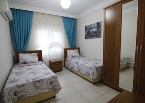 طابق 7 - شقة مفروشة تصميم غرفتين وصالة - قريبة من البحر - مهموتلار / الانيا 