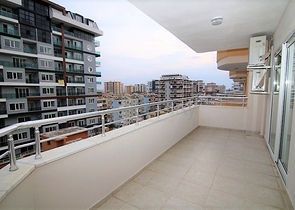 طابق 7 - شقة مفروشة تصميم غرفتين وصالة - قريبة من البحر - مهموتلار / الانيا 