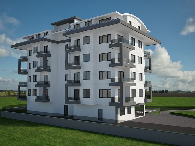 اطلالة بحر - شقق بالاقساط - مجمع سكني قيد الانشاء في كارجي جاك / الانيا 