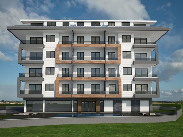 اطلالة بحر - شقق بالاقساط - مجمع سكني قيد الانشاء في كارجي جاك / الانيا 