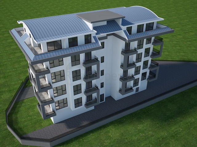 اطلالة بحر - شقق بالاقساط - مجمع سكني قيد الانشاء في كارجي جاك / الانيا 