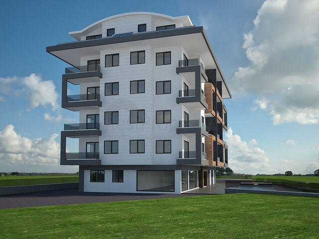 اطلالة بحر - شقق بالاقساط - مجمع سكني قيد الانشاء في كارجي جاك / الانيا 