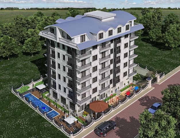 بالاقساط دون فوائد - شقق ضمن مجمع سكني قيد الانشاء - مهموتلار / الانيا 