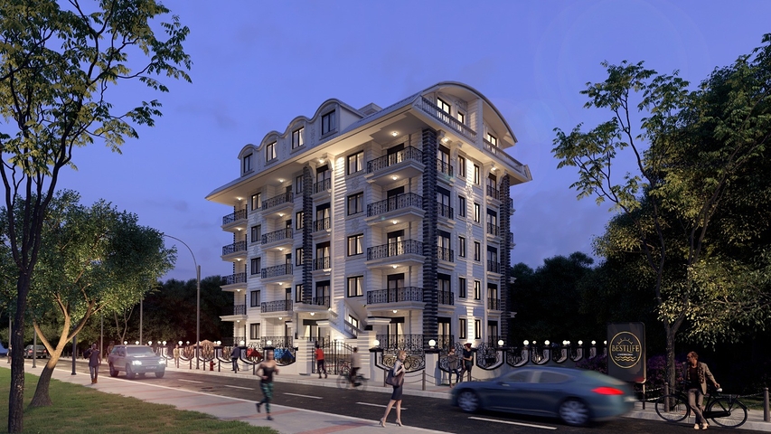 بالاقساط دون فوائد - شقق ضمن مجمع سكني قيد الانشاء - مهموتلار / الانيا 