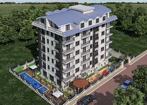 بالاقساط دون فوائد - شقق ضمن مجمع سكني قيد الانشاء - مهموتلار / الانيا 