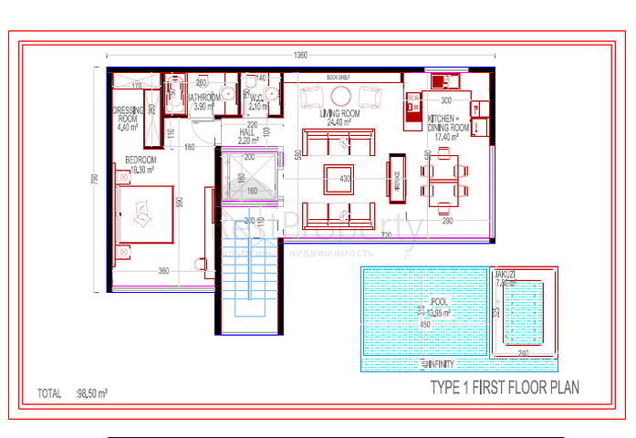 تصميم عصري حديث - فلل باطلالة بحرية - قيد الانشاء -كارجي جاك / الانيا 