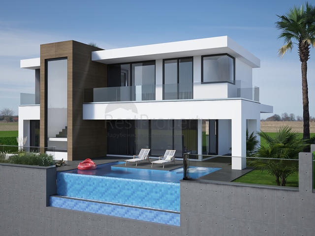 تصميم عصري حديث - فلل باطلالة بحرية - قيد الانشاء -كارجي جاك / الانيا 