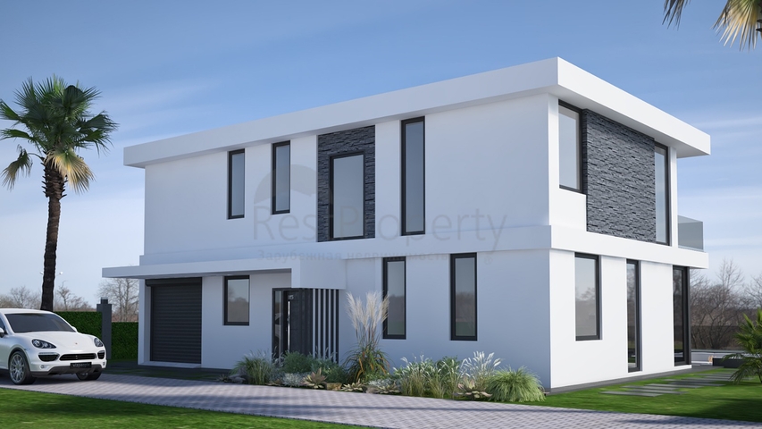 تصميم عصري حديث - فلل باطلالة بحرية - قيد الانشاء -كارجي جاك / الانيا 