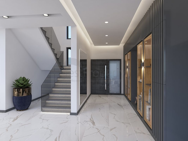 تصميم عصري حديث - فلل باطلالة بحرية - قيد الانشاء -كارجي جاك / الانيا 