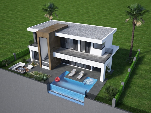 تصميم عصري حديث - فلل باطلالة بحرية - قيد الانشاء -كارجي جاك / الانيا 