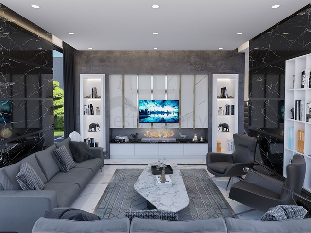 تصميم عصري حديث - فلل باطلالة بحرية - قيد الانشاء -كارجي جاك / الانيا 