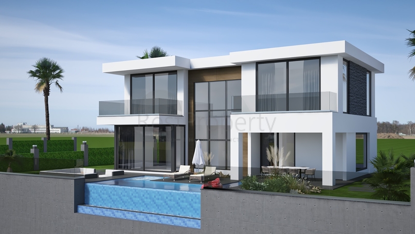 تصميم عصري حديث - فلل باطلالة بحرية - قيد الانشاء -كارجي جاك / الانيا 