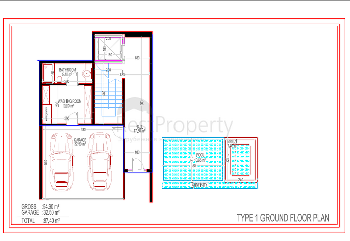 تصميم عصري حديث - فلل باطلالة بحرية - قيد الانشاء -كارجي جاك / الانيا 