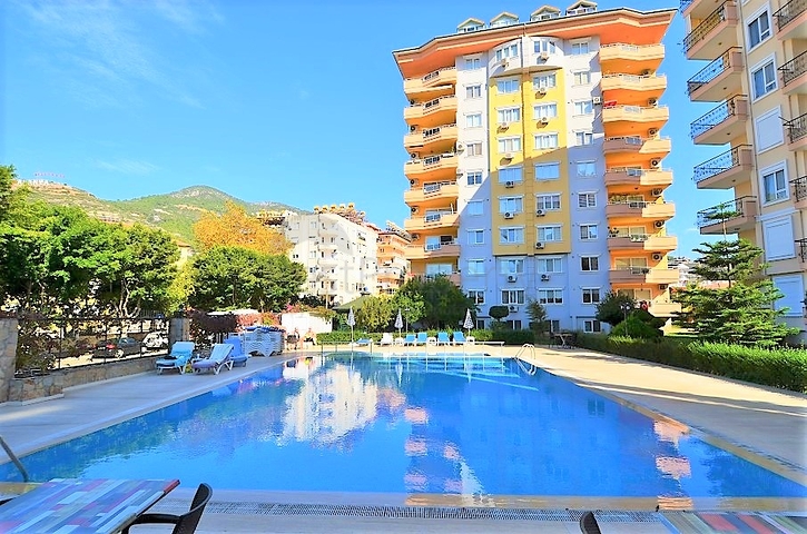 اطلالة على الحديقة - شقة مفروشة تصميم 1+1 في مركز مدينة الانيا 