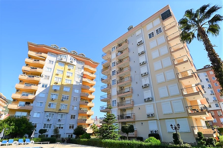 اطلالة على الحديقة - شقة مفروشة تصميم 1+1 في مركز مدينة الانيا 