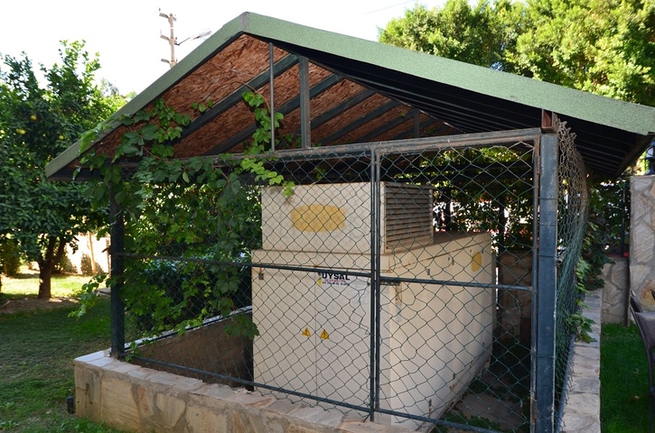 اطلالة على الحديقة - شقة مفروشة تصميم 1+1 في مركز مدينة الانيا 