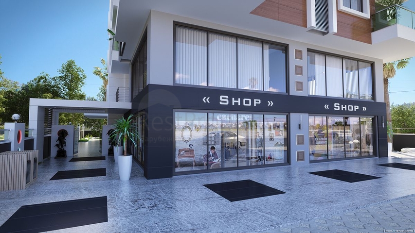 شقق ضمن مجمع سكني جديد - قريب من البحر - مهموتلار / الانيا 