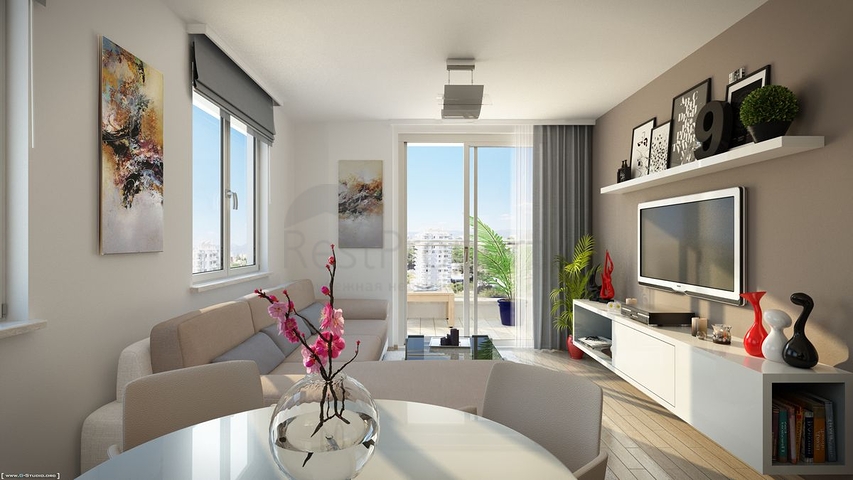 شقق ضمن مجمع سكني جديد - قريب من البحر - مهموتلار / الانيا 