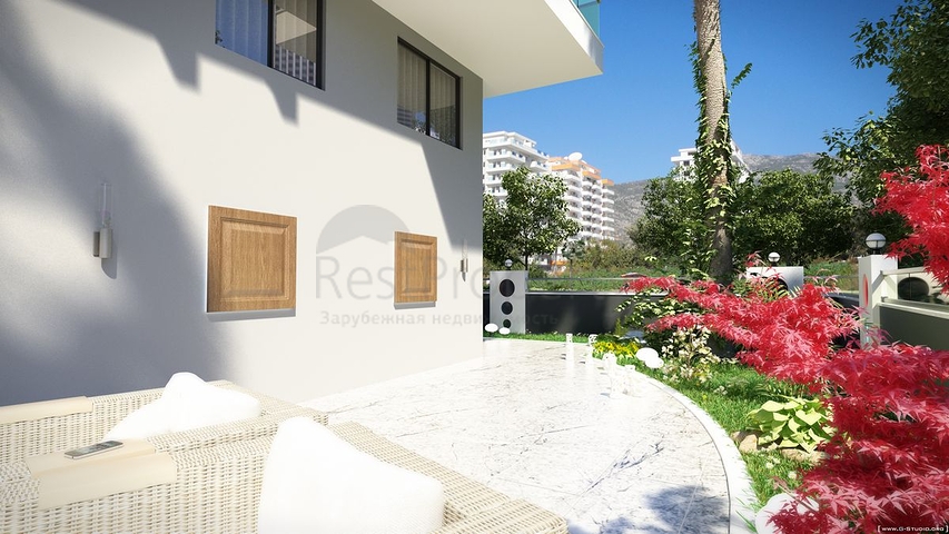 شقق ضمن مجمع سكني جديد - قريب من البحر - مهموتلار / الانيا 