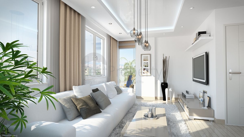 شقق ضمن مجمع سكني جديد - قريب من البحر - مهموتلار / الانيا 