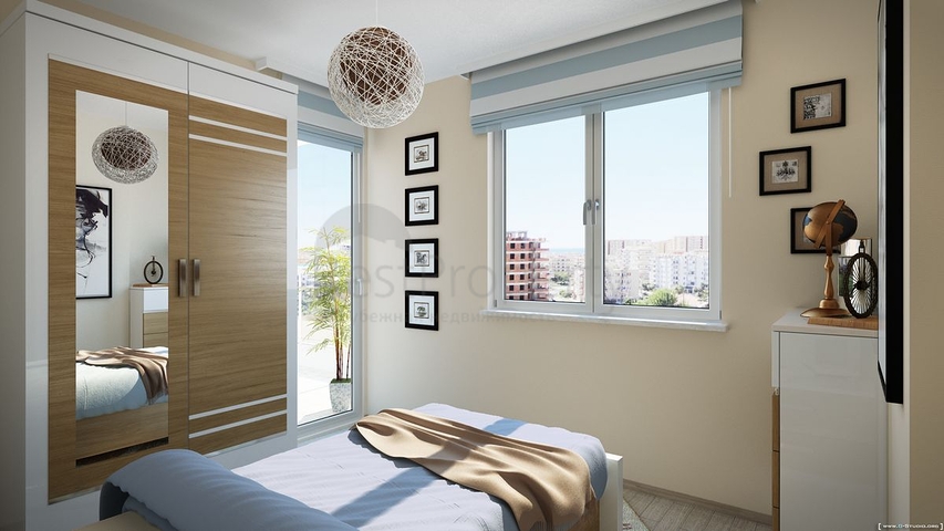 شقق ضمن مجمع سكني جديد - قريب من البحر - مهموتلار / الانيا 