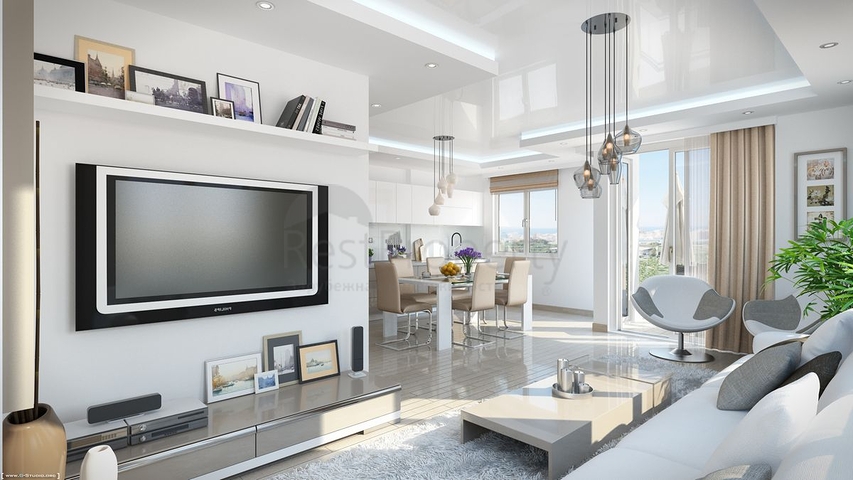 شقق ضمن مجمع سكني جديد - قريب من البحر - مهموتلار / الانيا 