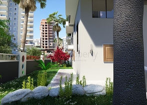 شقق ضمن مجمع سكني جديد - قريب من البحر - مهموتلار / الانيا 