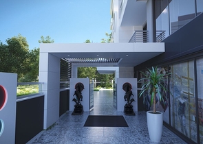 شقق ضمن مجمع سكني جديد - قريب من البحر - مهموتلار / الانيا 