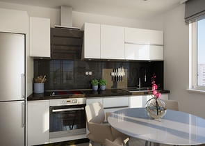 شقق ضمن مجمع سكني جديد - قريب من البحر - مهموتلار / الانيا 