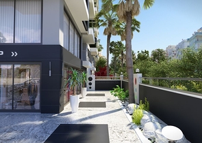 شقق ضمن مجمع سكني جديد - قريب من البحر - مهموتلار / الانيا 