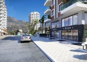 شقق ضمن مجمع سكني جديد - قريب من البحر - مهموتلار / الانيا 