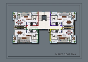 شقق ضمن مجمع سكني جديد - قريب من البحر - مهموتلار / الانيا 