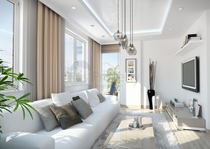 شقق ضمن مجمع سكني جديد - قريب من البحر - مهموتلار / الانيا 