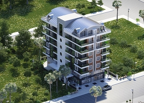 شقق ضمن مجمع سكني جديد - قريب من البحر - مهموتلار / الانيا 