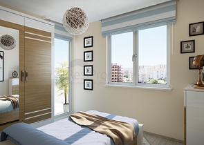 شقق ضمن مجمع سكني جديد - قريب من البحر - مهموتلار / الانيا 