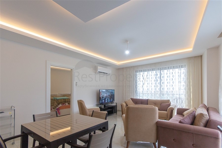 شقة مفروشة -مجمع بخدمات 5 نجوم - مهموتلار / الانيا 