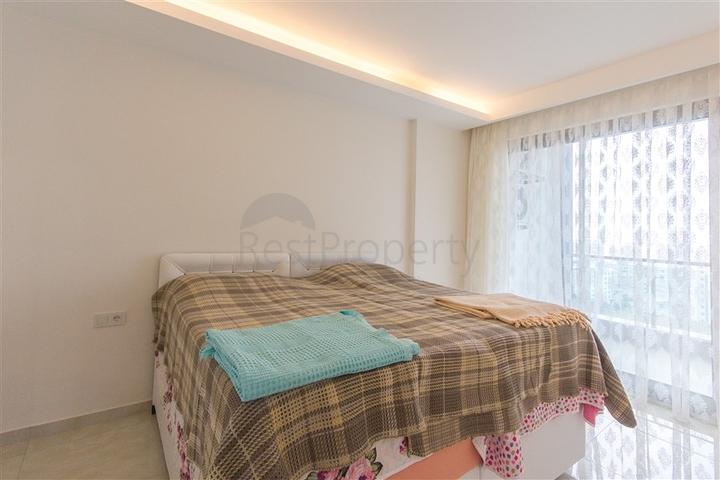 شقة مفروشة -مجمع بخدمات 5 نجوم - مهموتلار / الانيا 