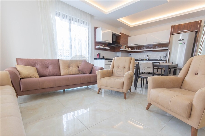 شقة مفروشة -مجمع بخدمات 5 نجوم - مهموتلار / الانيا 