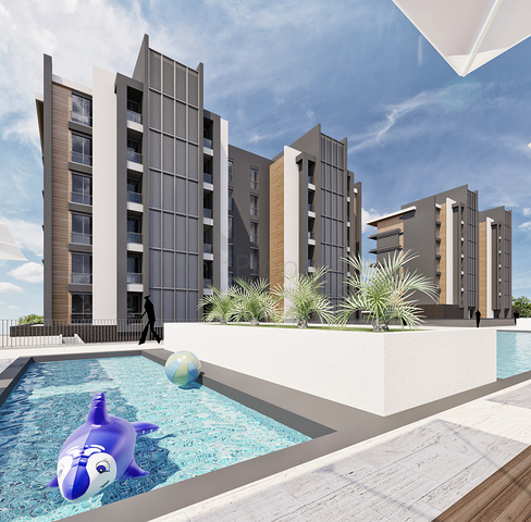 مشروع استثماري في منطقة غوزالوبا لارا 5 دقائق من الشاطئ