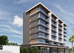 مشروع استثماري في منطقة غوزالوبا لارا 5 دقائق من الشاطئ